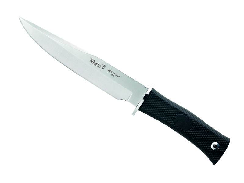 Poignard de chasse 3161 Muela 16 cm - manche gomme noire