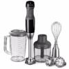 MIXEUR PLONGEANT INOX ET NOIR KITCHENAID