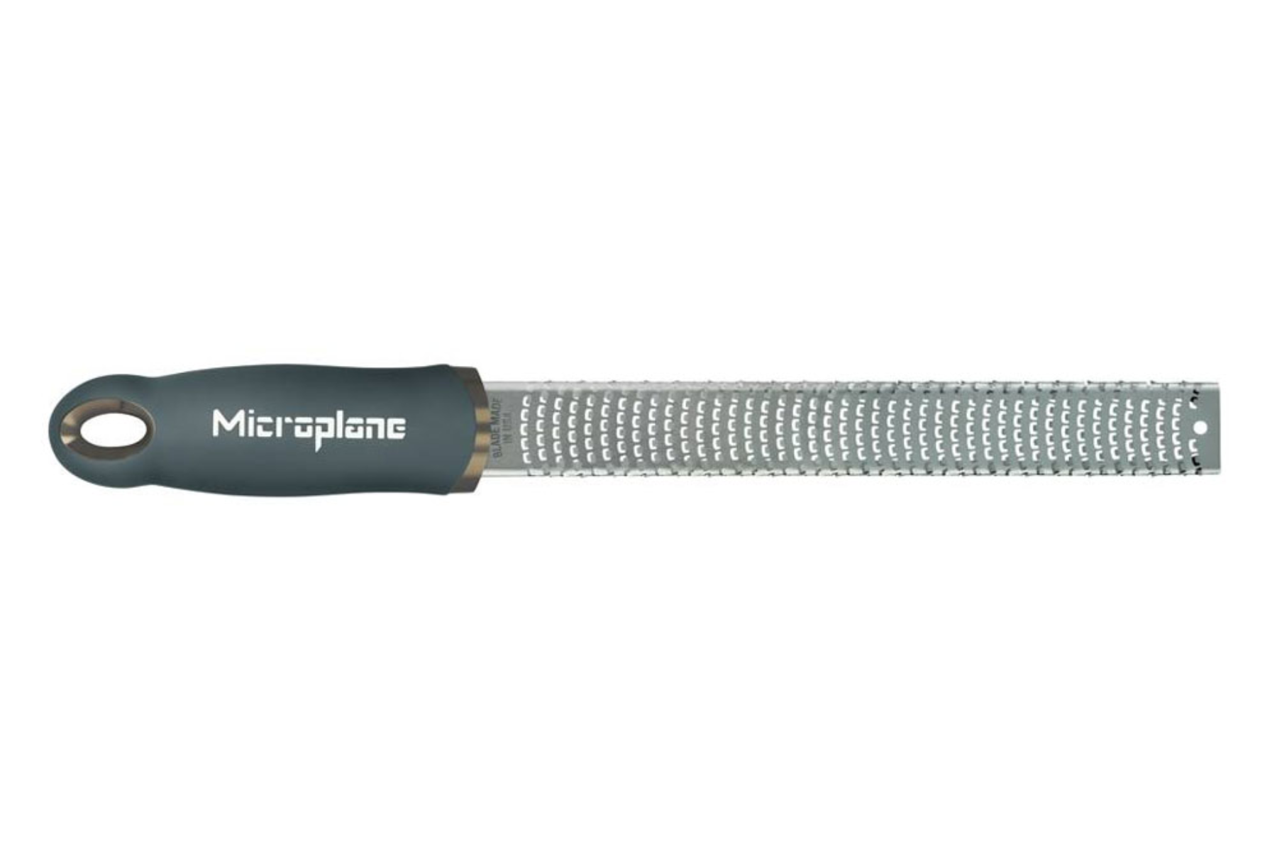 Zesteur / Râpe Microplane premium -  Gris foncé
