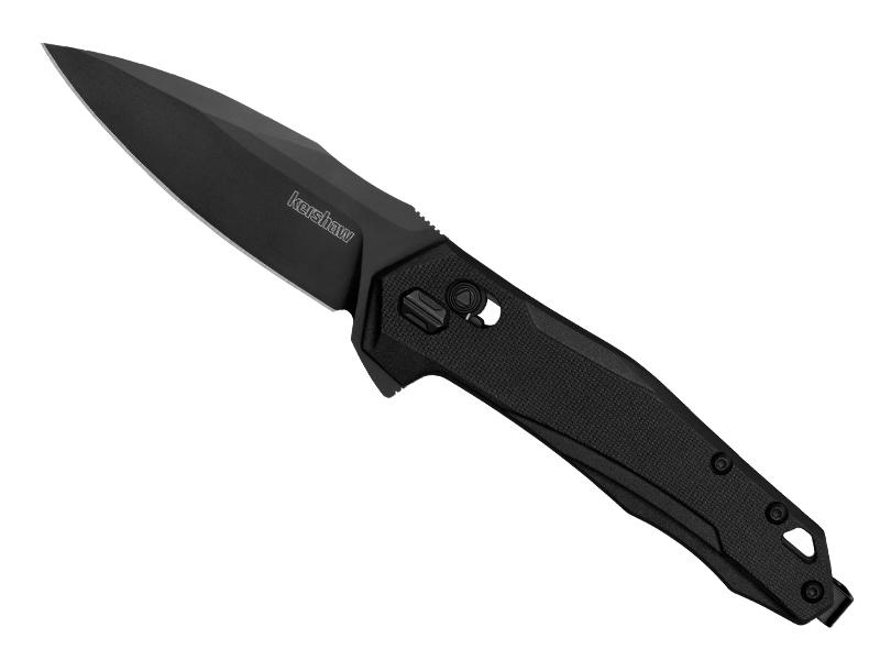 Couteau Kershaw Monitor - manche 11 cm nylon/fibre de verre noir