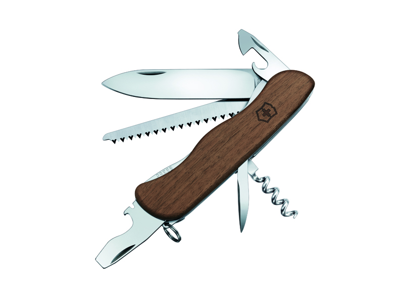 Couteau suisse Victorinox Forester Wood - manche noyer