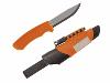 COUTEAU MORA BUSHCRAFT SURVIVAL - ORANGE - INOX