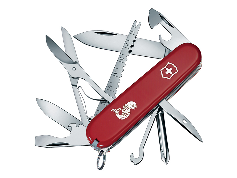 Couteau Victorinox Fisherman Logo