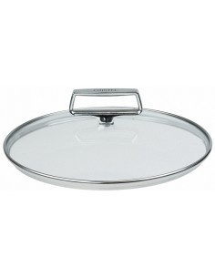 Couvercle Cristel Castel Pro verre - 14 cm