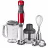 MIXEUR PLONGEANT INOX ET ROUGE KITCHENAID