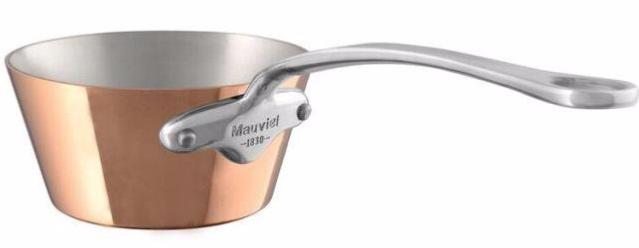 SAUTEUSE ÉVASÉE M'HERITAGE M'150S - 20 CM MONTURE FONTE D'INOX