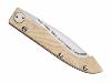 COUTEAU CLAUDE DOZORME COMPOSTELLE VOIE DE TOURS CHENE - 12,5CM