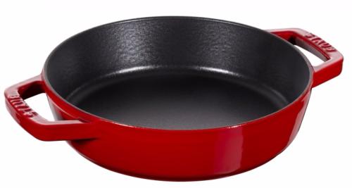 Plat en fonte Staub rond cerise - 34 cm