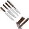 KAI SHUN PREMIER BLOC COMPLET DE 4 COUTEAUX DE CUISINE JAPONAIS