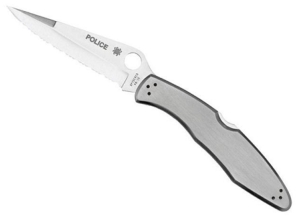 COUTEAU SPYDERCO POLICE