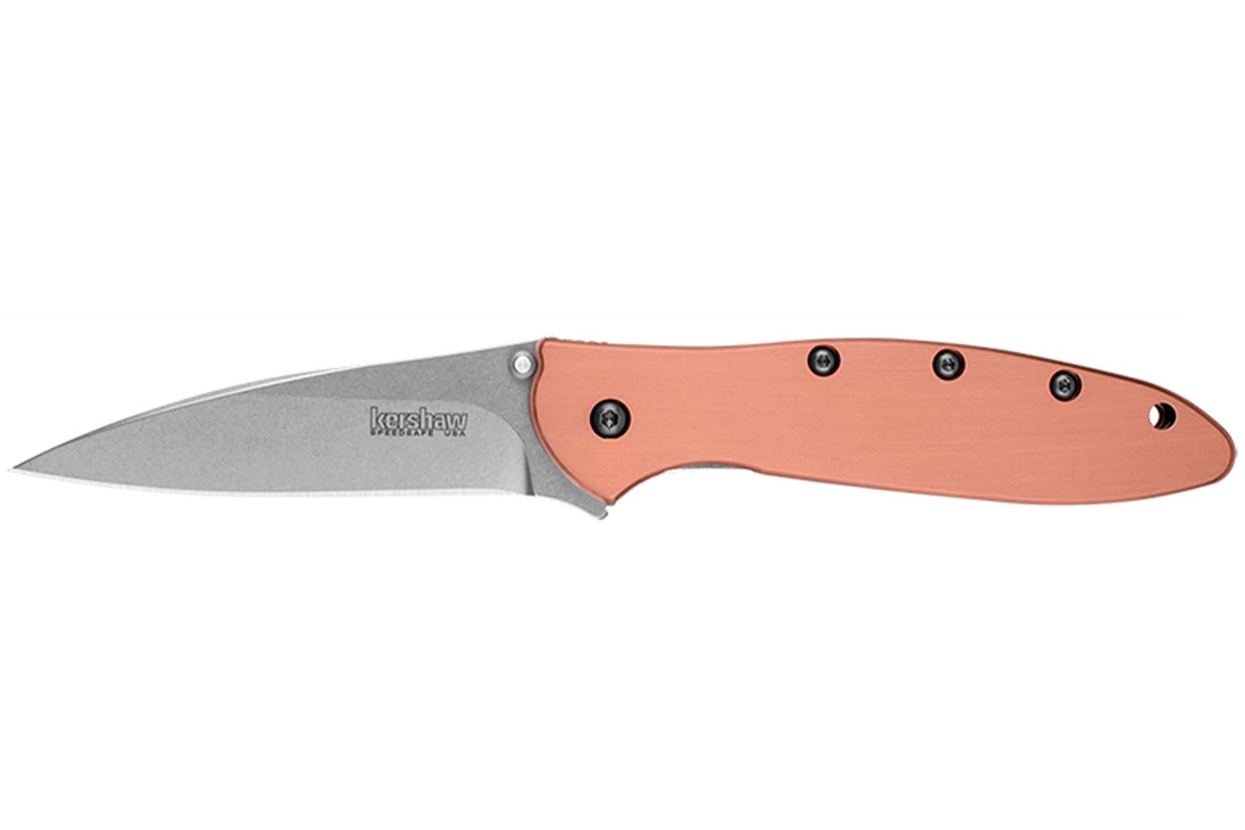 Couteau Kershaw Leek Copper - manche 10.5 cm cuivre