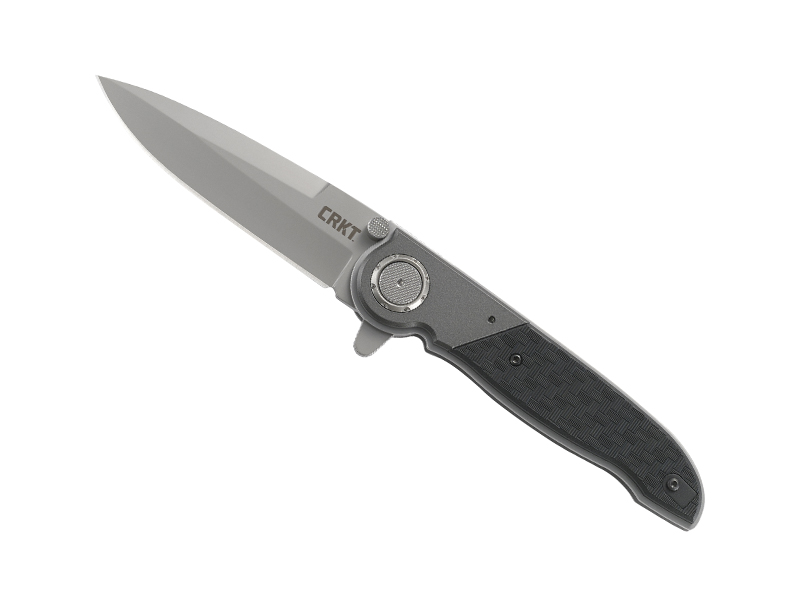 Couteau CRKT M40-03 - manche 11,5 cm nylon/fibre de verre noir