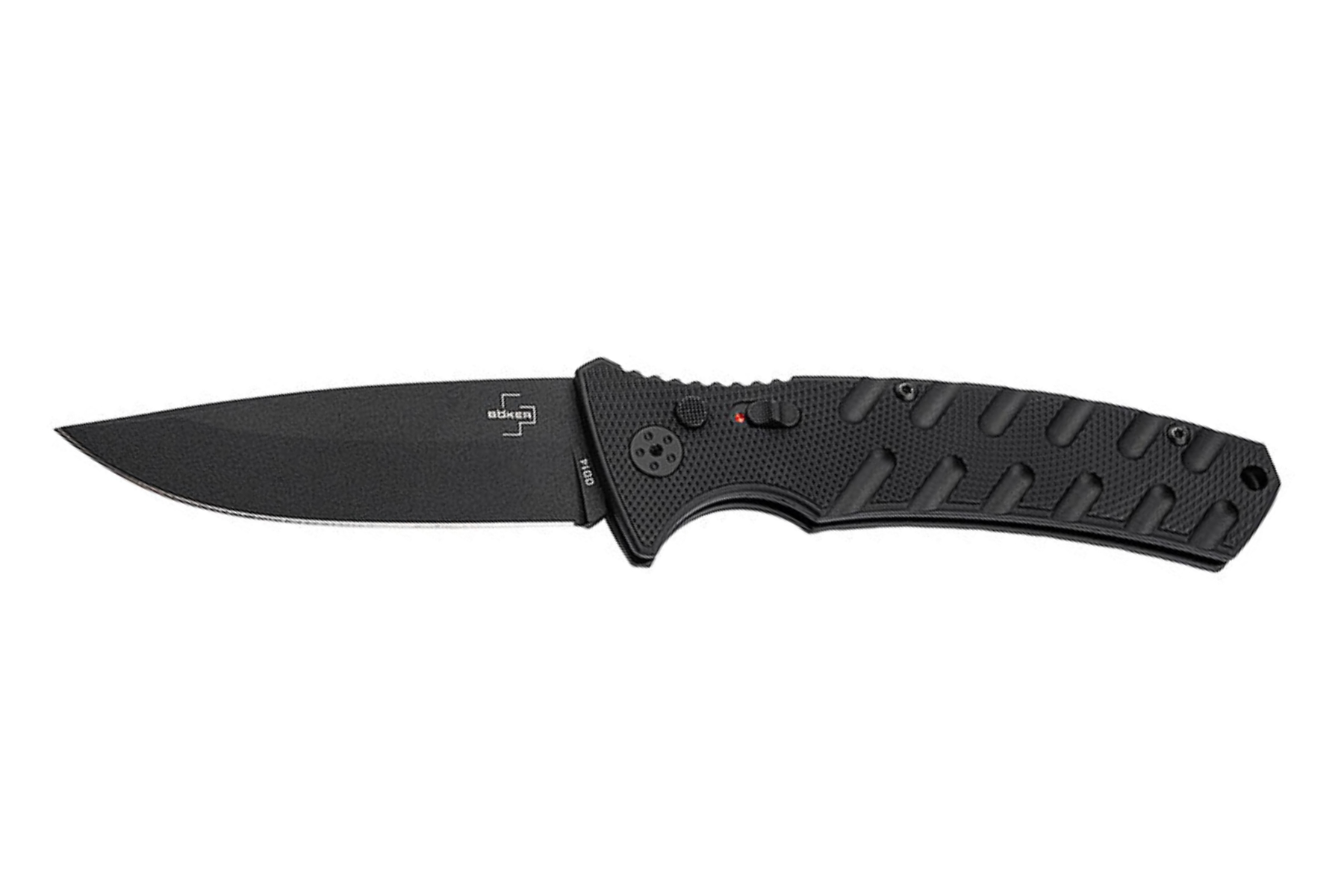 Couteau pliant Böker Plus Large strike Grivory Black - Manche 13 cm Grivory Noi