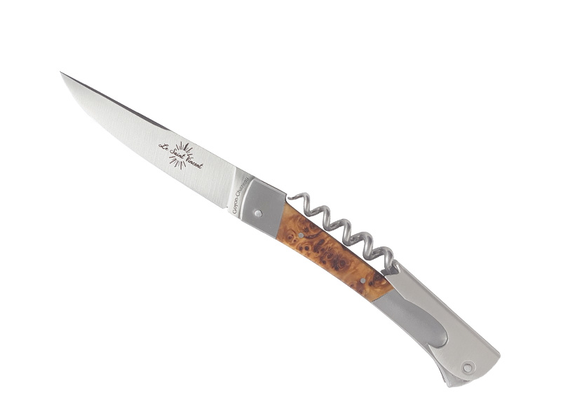 Couteau sommelier Goyon Chazeau peuplier