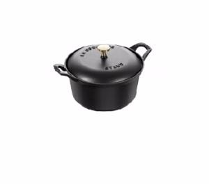 STAUB - COCOTTE MINI COQUETTE 12 CM NOIR MAT