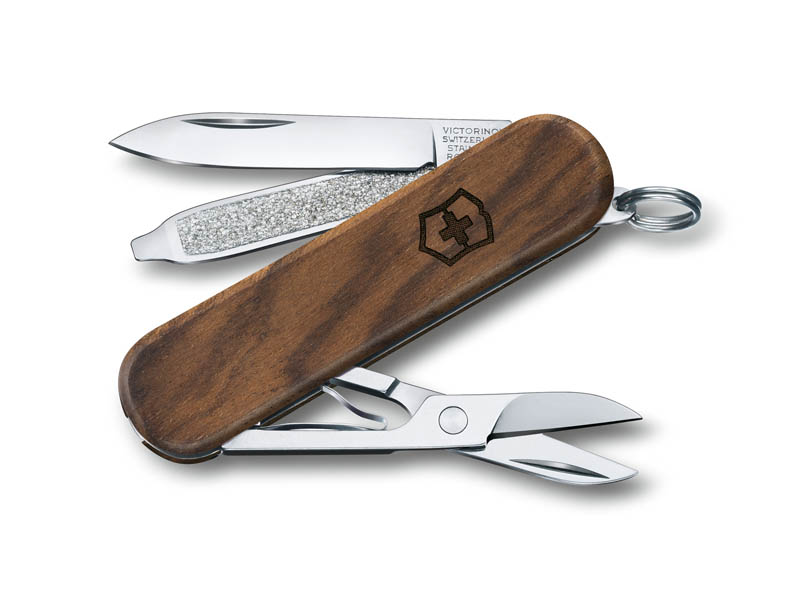 Mini couteau suisse Victorinox Classic noyer