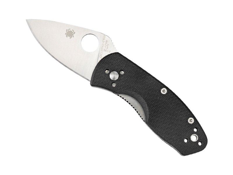 Couteau Spyderco Ambitious - manche 9 cm G10 noir