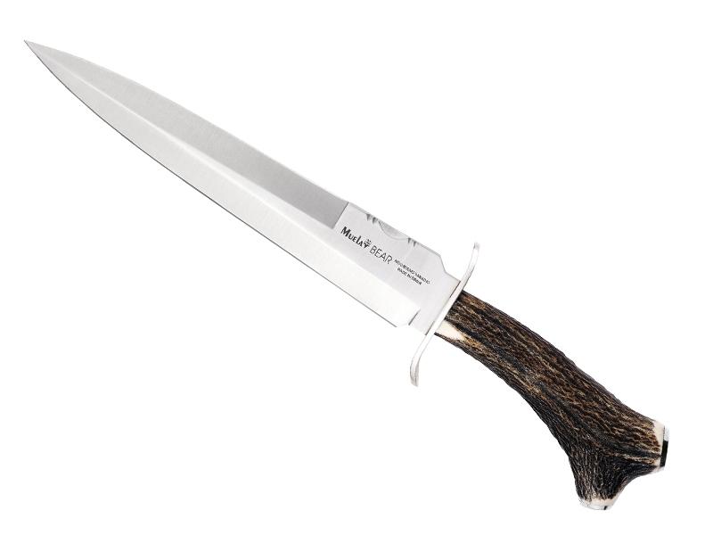 Dague de chasse Muela Bear 24 cm - manche bois de cerf