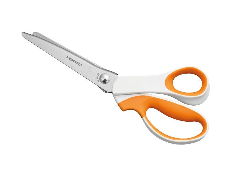 Ciseaux à cranter Softgrip Fiskars - 24 cm inox