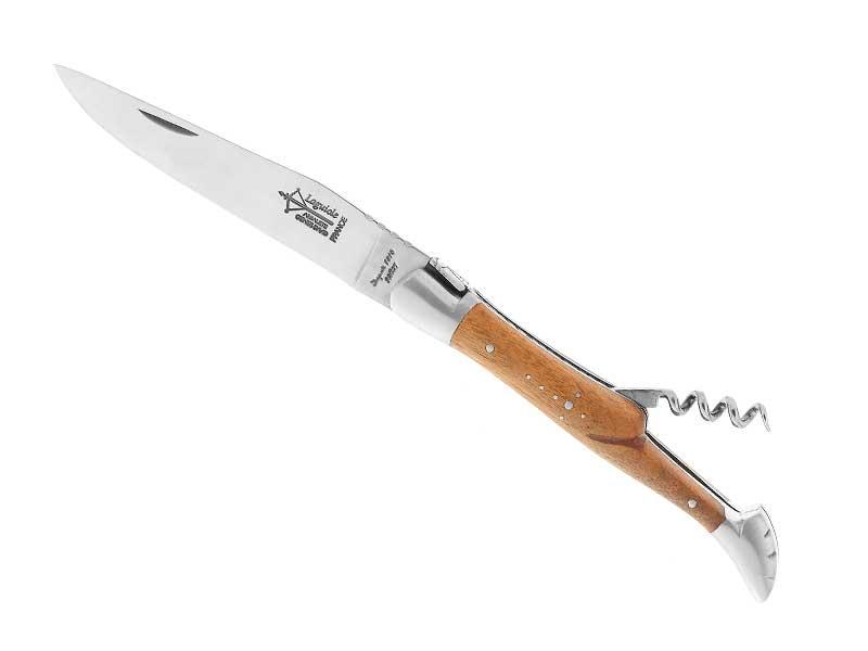 Couteau Laguiole G.David 2 pièces - manche 12 cm noyer