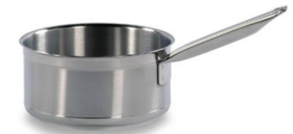 Casserole Bourgeat Tradition inox 24 cm - manche inox