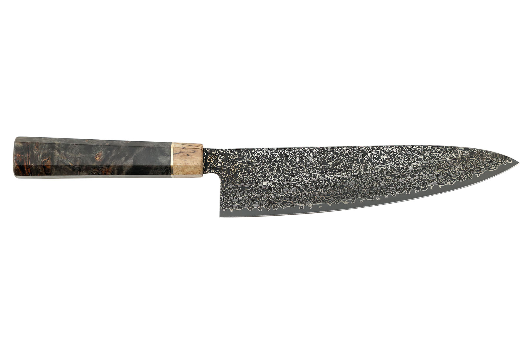 Couteau japonais Suncraft Édition limitée pour la Coutellerie Bourly -  Couteau gyuto 20 cm