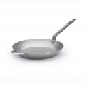 Poêle en acier De Buyer Minéral B 36 cm - manche en fonte