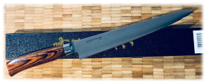 COUTEAU JAPONAIS DE CUISINE - TAMAHAGANE GAMME SAN - SUJIHIKI 24 CM