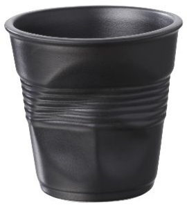 GOBELET FROISSE DE 8 CL REVOL - NOIR SATINE