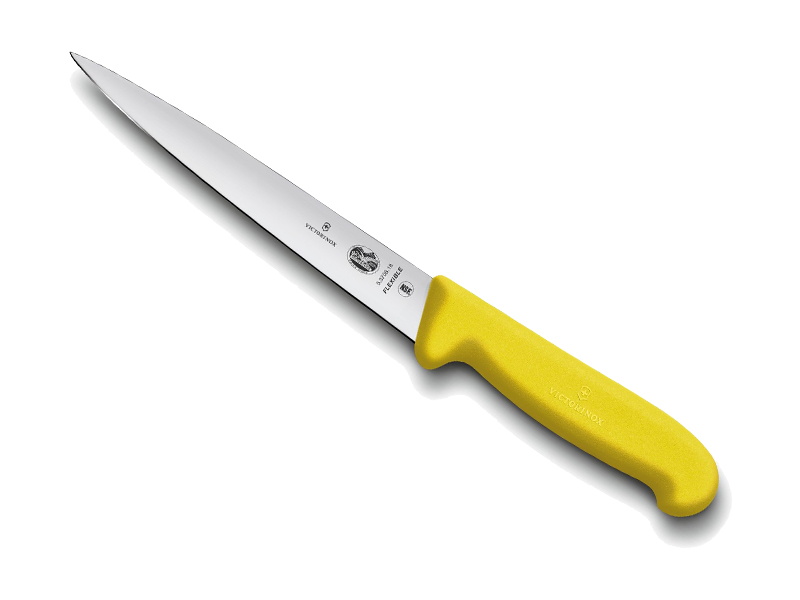 Couteau filet de sole / dénerver Victorinox - Manche jaune Fibrox