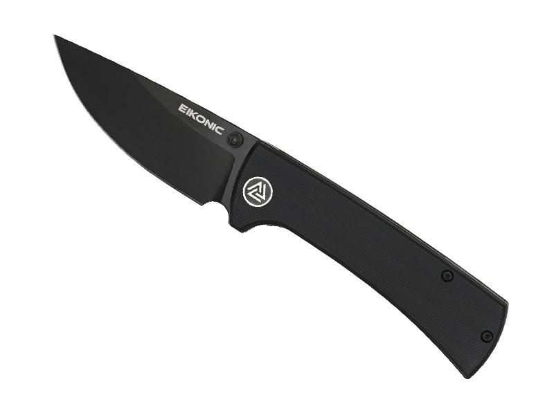 Couteau Eikonic RCK9 - manche 10 cm G10 noir